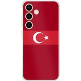 Techtree Samsung Galaxy S24 - S25 Uyumlu Türk Milli Takım Kırmızı Forma Baskılı Silikon Kılıf
