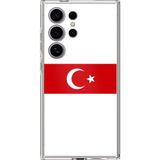 Techtree Samsung Galaxy S24 ULTRA Uyumlu Türk Milli Takım Beyaz Forma Baskılı Silikon Kılıf