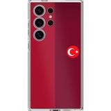 Techtree Samsung Galaxy S24 ULTRA Uyumlu Türk Milli Takım Parçalı Forma Baskılı Silikon Kılıf