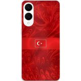 Techtree Samsung Galaxy S25 Edge Uyumlu Türk Milli Takım Desenli Forma Baskılı Silikon Kılıf