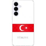 Techtree Samsung Galaxy S25 FE Uyumlu Türk Milli Takım Forma Baskılı Silikon Kılıf
