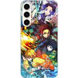 Techtree Samsung Galaxy S25 PLUS Uyumlu Demon Slayer Efsanesi:İblis Avcıları Baskılı Silikon Kılıf