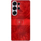 Techtree Samsung Galaxy S25 ULTRA Uyumlu Türk Milli Takım Desenli Forma Baskılı Silikon Kılıf