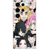 Techtree Samsung Galaxy S26 Ultra Uyumlu Demon Slayer Manga Baskılı Silikon Kılıf