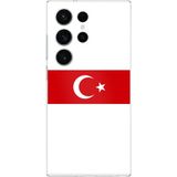 Techtree Samsung Galaxy S26 Ultra Uyumlu Türk Milli Takım Beyaz Forma Baskılı Silikon Kılıf
