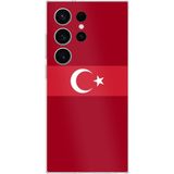 Techtree Samsung Galaxy S26 Ultra Uyumlu Türk Milli Takım Kırmızı Forma Baskılı Silikon Kılıf