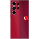 Techtree Samsung Galaxy S26 Ultra Uyumlu Türk Milli Takım Parçalı Forma Baskılı Silikon Kılıf