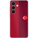 Techtree Samsung Galaxy S26 Uyumlu Türk Milli Takım Parçalı Forma Baskılı Silikon Kılıf