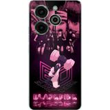Techtree Tecno Pova 6 Pro Uyumlu Blackpink Poster Baskılı Silikon Kılıf