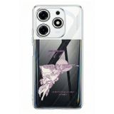 Techtree Tecno Spark 10 Pro Uyumlu 777 Melek Tasarımlı Baskılı Silikon Kılıf
