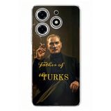 Techtree Tecno Spark 10 Pro Uyumlu Atatürk Father of the Turks Baskılı Silikon Kılıf