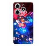 Techtree Tecno Spark 10 Pro Uyumlu Jujutsu Kaisen Baskılı Silikon Kılıf