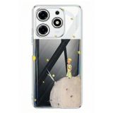 Techtree Tecno Spark 10 Pro Uyumlu Küçük Prens Tasarımlı Baskılı Silikon Kılıf
