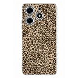 Techtree Tecno Spark 10 Pro Uyumlu Leopar Tasarımlı Baskılı Silikon Kılıf