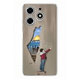Techtree Tecno Spark 10 Pro Uyumlu Mescid-i Aksa Duvar Baskılı Silikon Kılıf