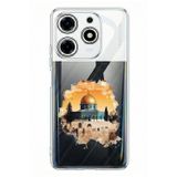 Techtree Tecno Spark 10 Pro Uyumlu Mescid-i Aksa Tasarımlı Baskılı Silikon Kılıf