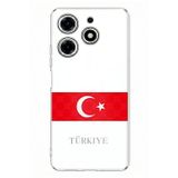 Techtree Tecno Spark 10 Pro Uyumlu Türk Milli Takım Forma Baskılı Silikon Kılıf