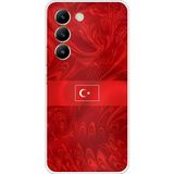 Techtree Vivo V30 Lite Uyumlu Türk Milli Takım Desenli Forma Baskılı Silikon Kılıf