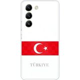 Techtree Vivo V30 Lite Uyumlu Türk Milli Takım Forma Baskılı Silikon Kılıf