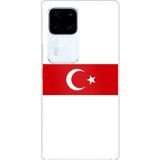 Techtree Vivo V30 Uyumlu Türk Milli Takım Beyaz Forma Baskılı Silikon Kılıf