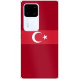Techtree Vivo V30 Uyumlu Türk Milli Takım Kırmızı Forma Baskılı Silikon Kılıf