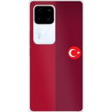 Techtree Vivo V30 Uyumlu Türk Milli Takım Parçalı Forma Baskılı Silikon Kılıf