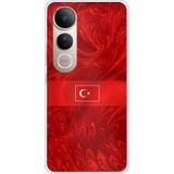 Techtree Vivo V50 Lite Uyumlu Türk Milli Takım Desenli Forma Baskılı Silikon Kılıf