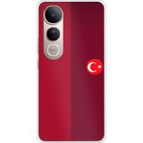 Techtree Vivo V50 Lite Uyumlu Türk Milli Takım Parçalı Forma Baskılı Silikon Kılıf