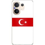 Techtree Vivo V60 Uyumlu Türk Milli Takım Beyaz Forma Baskılı Silikon Kılıf