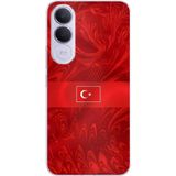 Techtree Vivo V70 FE Uyumlu Türk Milli Takım Desenli Forma Baskılı Silikon Kılıf