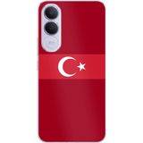 Techtree Vivo V70 FE Uyumlu Türk Milli Takım Kırmızı Forma Baskılı Silikon Kılıf