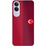Techtree Vivo V70 FE Uyumlu Türk Milli Takım Parçalı Forma Baskılı Silikon Kılıf