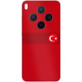 Techtree Vivo X300 Uyumlu Türk Milli Takım Izgara Desenli Forma Baskılı Silikon Kılıf