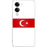 Techtree Vivo Y04 Uyumlu Türk Milli Takım Beyaz Forma Baskılı Silikon Kılıf