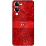 Techtree Vivo Y04 Uyumlu Türk Milli Takım Desenli Forma Baskılı Silikon Kılıf