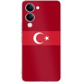 Techtree Vivo Y04 Uyumlu Türk Milli Takım Kırmızı Forma Baskılı Silikon Kılıf
