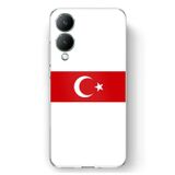 Techtree Vivo Y17s Uyumlu Türk Milli Takım Beyaz Forma Baskılı Silikon Kılıf