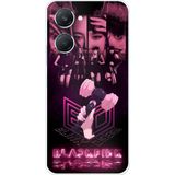 Techtree Vivo Y18 Uyumlu Blackpink Poster Baskılı Silikon Kılıf