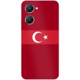 Techtree Vivo Y18 Uyumlu Türk Milli Takım Kırmızı Forma Baskılı Silikon Kılıf