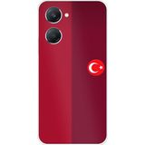 Techtree Vivo Y18 Uyumlu Türk Milli Takım Parçalı Forma Baskılı Silikon Kılıf