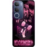 Techtree Vivo Y19s Uyumlu Blackpink Poster Baskılı Silikon Kılıf