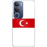 Techtree Vivo Y19s Uyumlu Türk Milli Takım Beyaz Forma Baskılı Silikon Kılıf