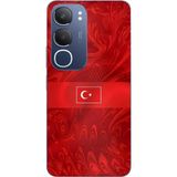 Techtree Vivo Y19s Uyumlu Türk Milli Takım Desenli Forma Baskılı Silikon Kılıf