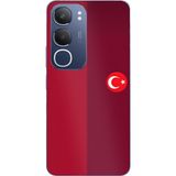 Techtree Vivo Y19s Uyumlu Türk Milli Takım Parçalı Forma Baskılı Silikon Kılıf