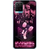 Techtree Vivo Y21S/Y33S/Y32 Uyumlu Blackpink Poster Baskılı Silikon Kılıf