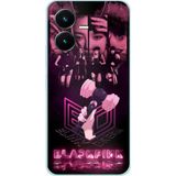 Techtree Vivo Y22S - Y35 Uyumlu Blackpink Poster Baskılı Silikon Kılıf