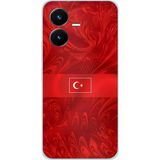 Techtree Vivo Y22S - Y35 Uyumlu Türk Milli Takım Desenli Forma Baskılı Silikon Kılıf