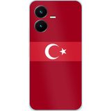Techtree Vivo Y22S - Y35 Uyumlu Türk Milli Takım Kırmızı Forma Baskılı Silikon Kılıf