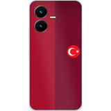 Techtree Vivo Y22S - Y35 Uyumlu Türk Milli Takım Parçalı Forma Baskılı Silikon Kılıf