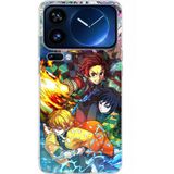 Techtree Xiaomi 17 Pro Max Uyumlu Demon Slayer Efsanesi:İblis Avcıları Baskılı Silikon Kılıf